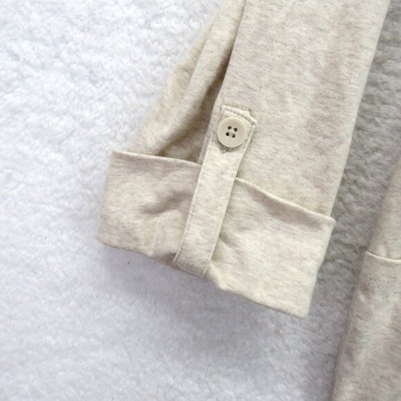 Jones New York Cardigan Womens XL Open Front Lightweight Pockets Button Sleeves - Picture 4 of 9